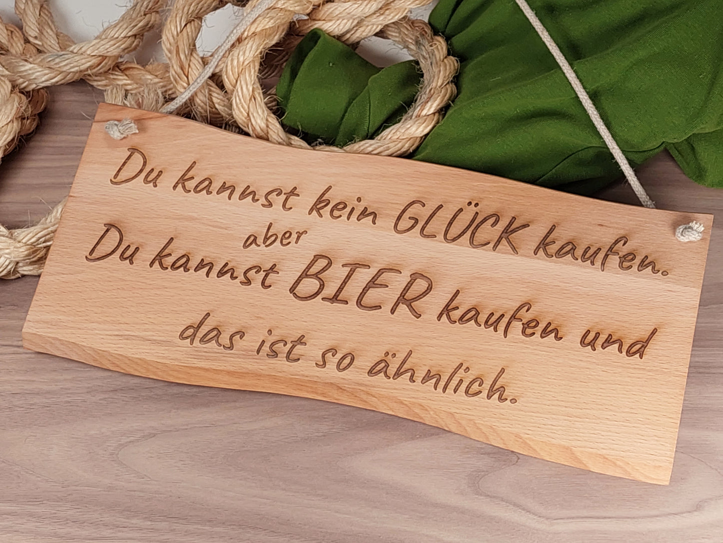 Wunschtext Schild Buche Massiv Verschiedene Größen Wunschtext Personalisiert Gravur Schild Geschenk Holz Buche geölt